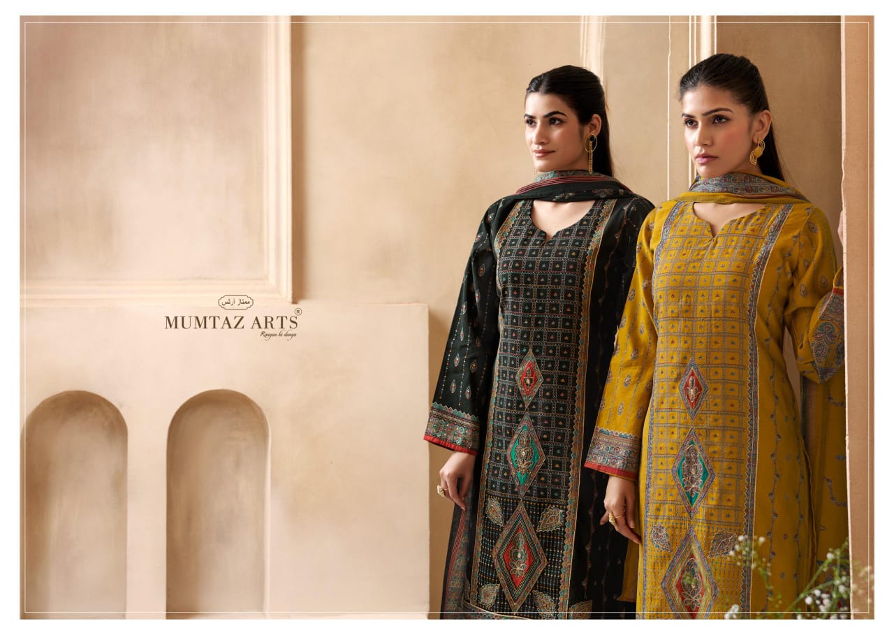 Nayaab Vol 6 By Mumtaz Muslin Digital Printed Dress Material Exporters In India